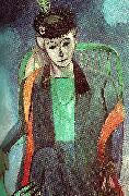 portratt av madame matisse Henri Matisse
